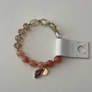 Mixed Stone Stretch Bracelet